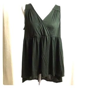 Torrid Tank Olive Green 1 ( 1X)